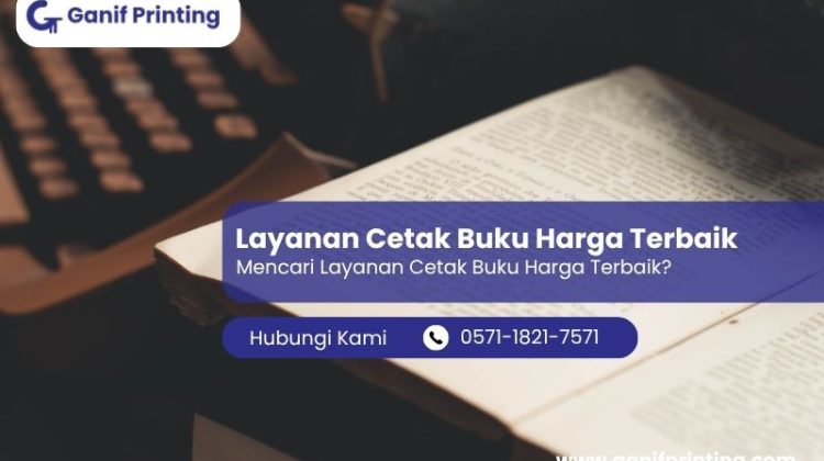 Layanan Cetak Buku Harga Terbaik