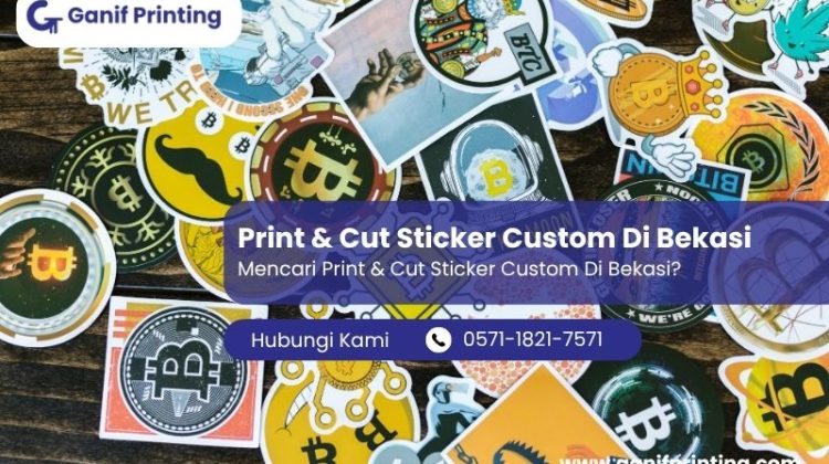 Print & Cut Sticker Custom Di Bekasi
