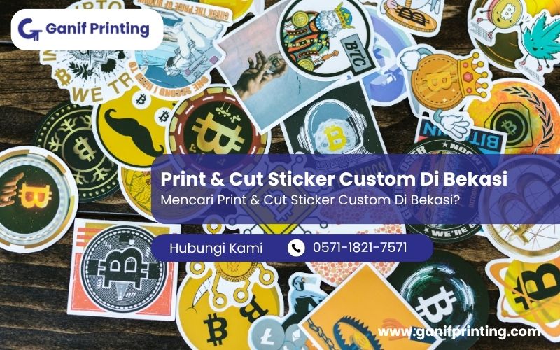 Print & Cut Sticker Custom Di Bekasi