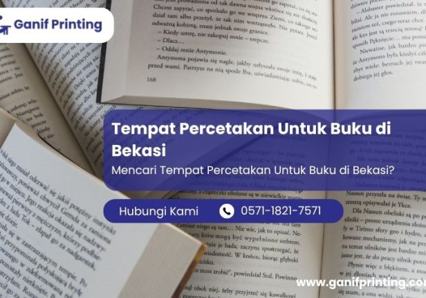 Tempat Percetakan Untuk Buku di Bekasi