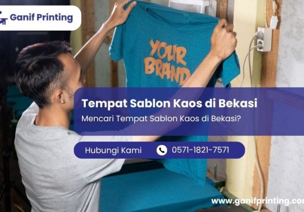 Tempat Sablon Kaos di Bekasi