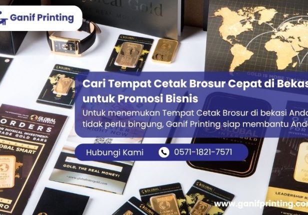 Cari Tempat Cetak Brosur Cepat di Bekasi untuk Promosi Bisnis